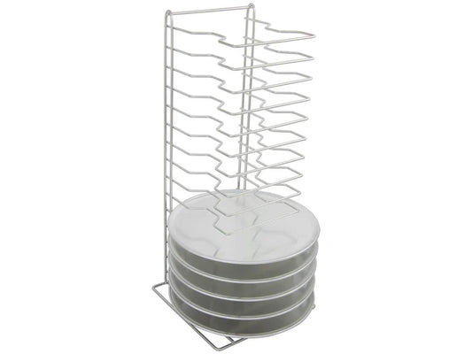 Stainless Steel Commercial Pizza Tray Stand - 14 Tier Rack