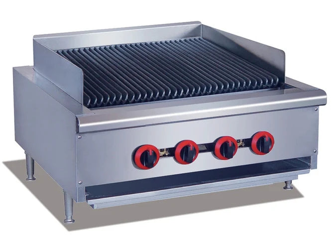4 Burner Natural / ULPG Gas Char Grill Hotplate Griddle