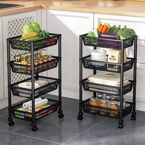 4 Tier plastic Storage Rack