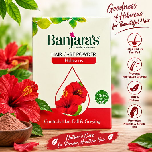 HAIR CARE POWDER - HIBISCUS