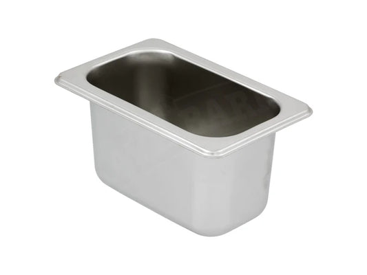 Steam Pan 1/9 100mm S/S Gastronorm Dish