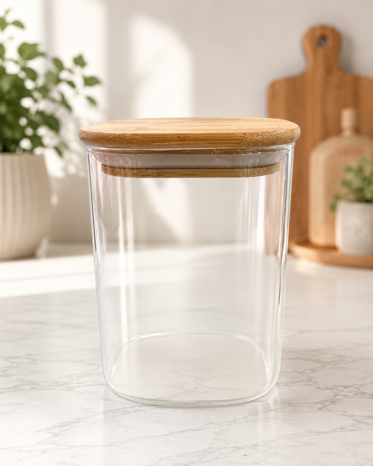 GLASS JAR MEDIUM SIZE -10-16CM