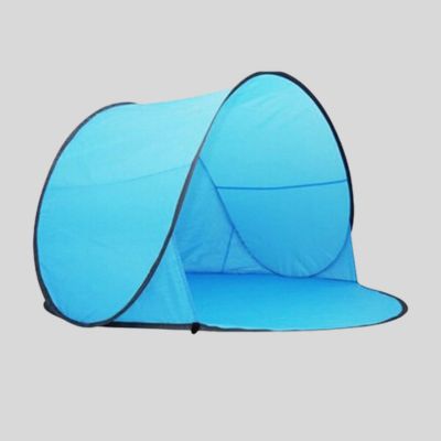 Portable Folding Beach Pop Up Tent Blue