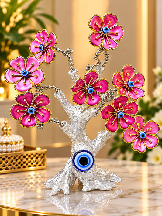 Evil Eye Tree - Dark Pink