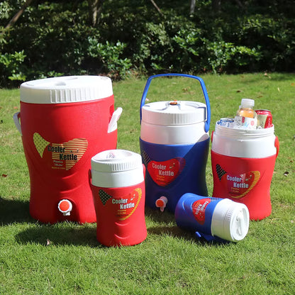 Plastic Beach Drink Ice Cooler Jug Box 1 Litre to 18 Litre