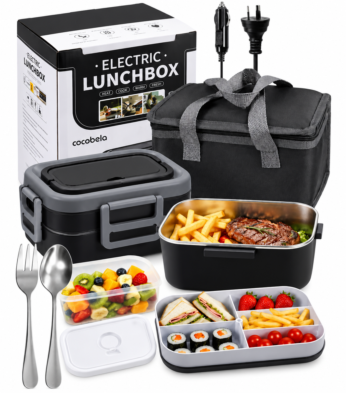 Electric Heated Lunch Box