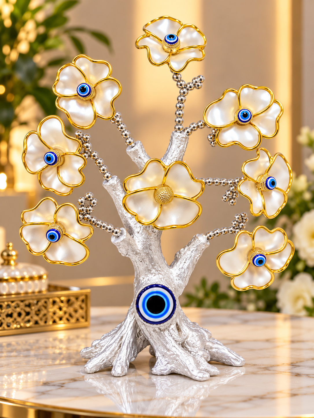 Evil Eye Tree- WHITE