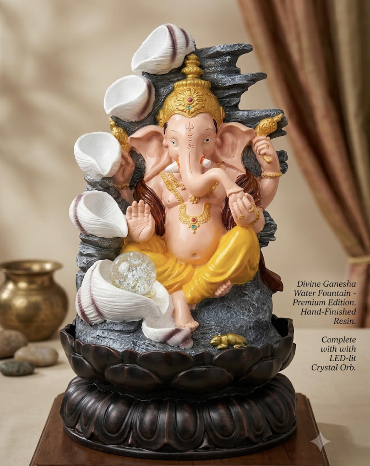 Shri Ganesh Water Fountain LARGE