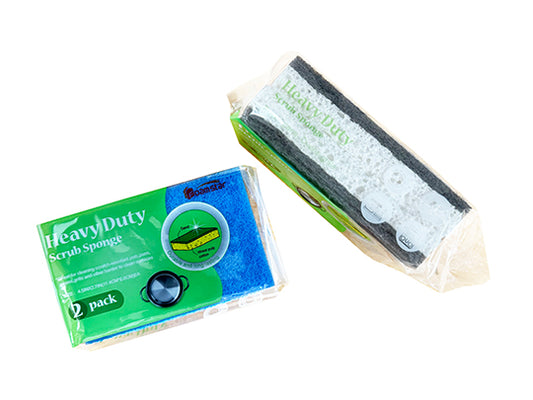 2pcs Non-scratch Natural Cellulose Cleaning Sponge