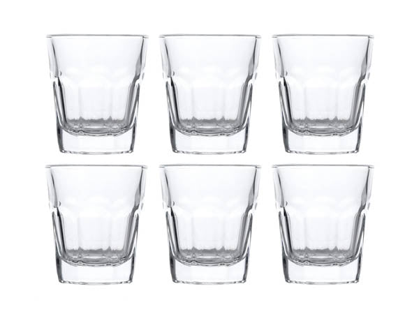 Hexagon Shot Glass Set - 50ml