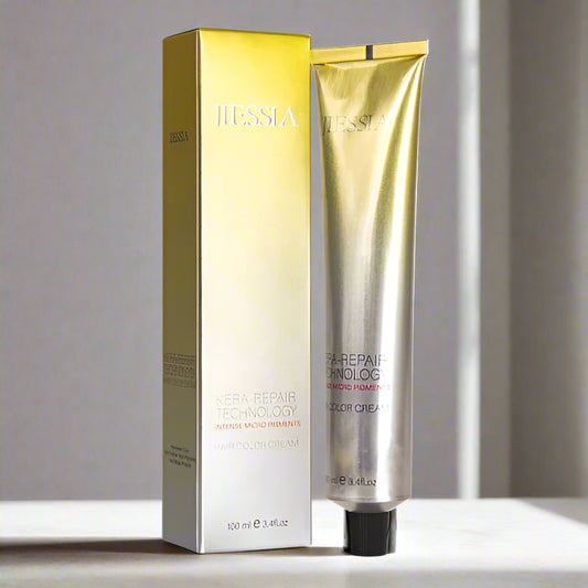 Jiessia Kera Repair Treatment Hair Color Cream-6/0-Dark Blonde