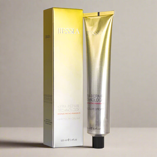 Jiessia Kera Repair Hair Color Cream-11/76-Ultra Blonde Brown Violet