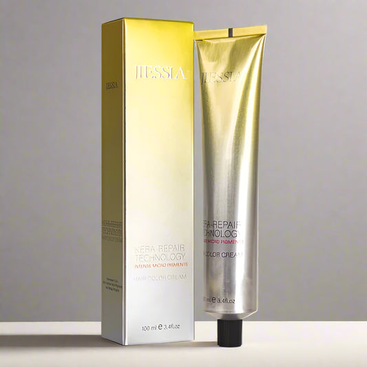 Jiessia Kera Repair Technology Hair Color Cream-0/45-Red