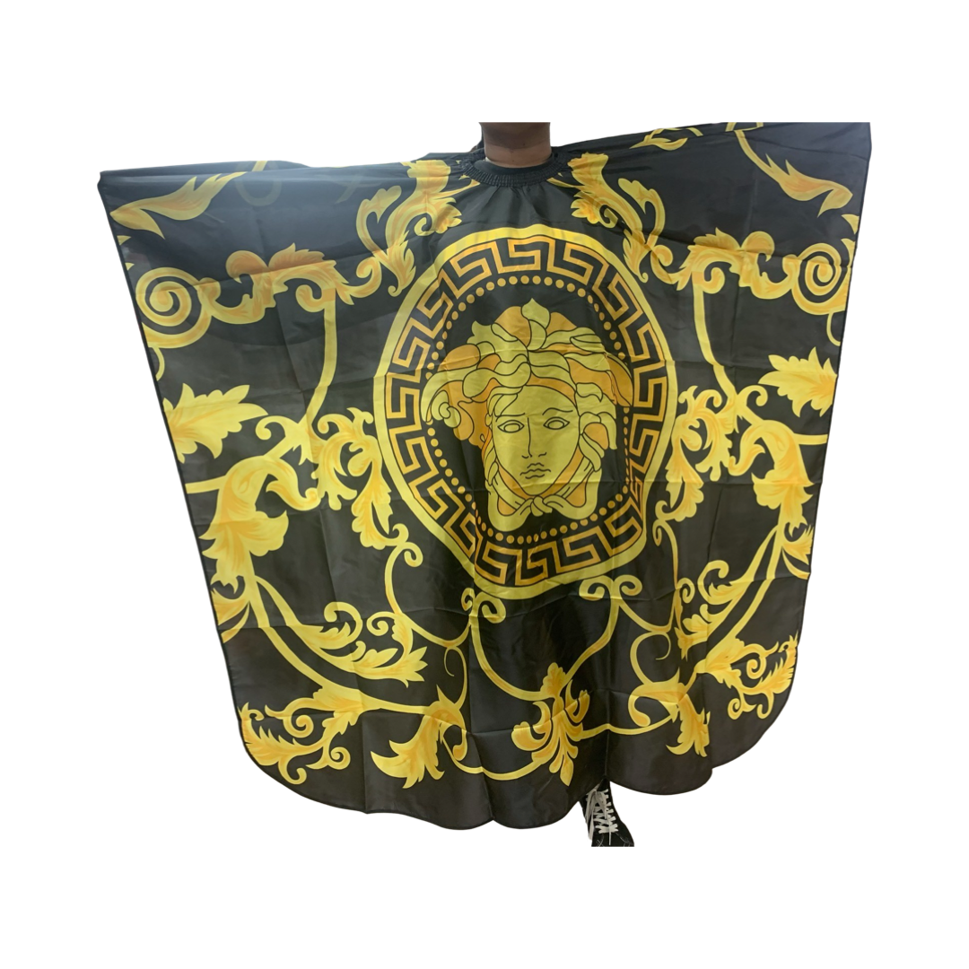 Hair Dressing Cape with Versace Logo