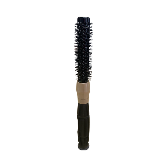 Hair Brush Roller 3/4 " Black & Brown (Ceramic)