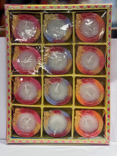 Diya Set of 12 Design 4