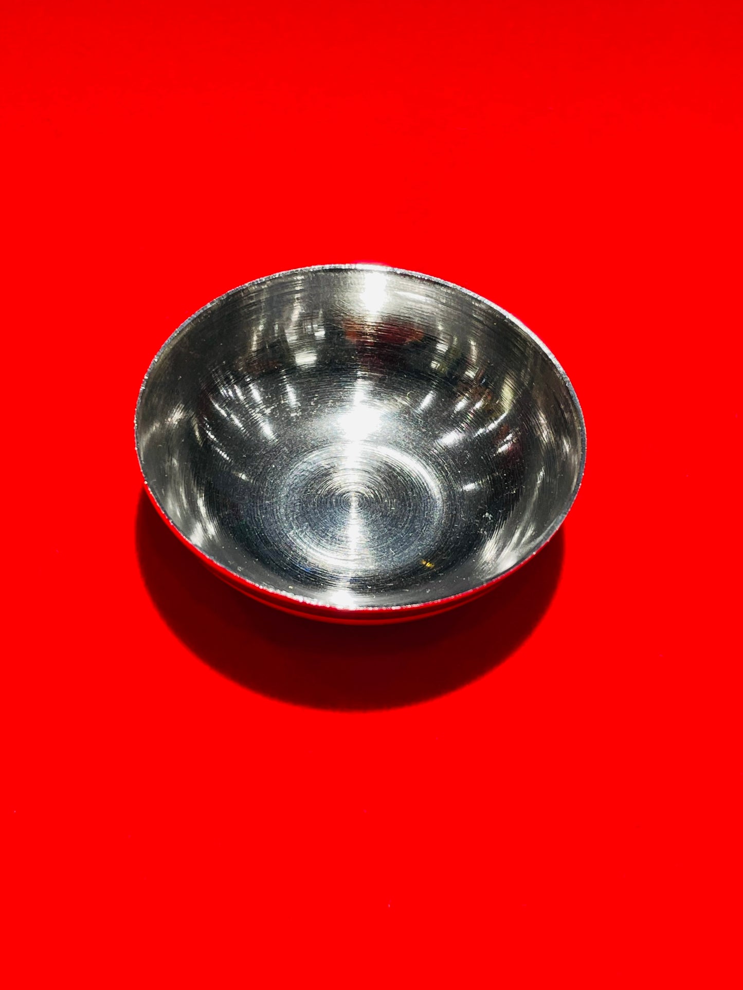 Silver katori