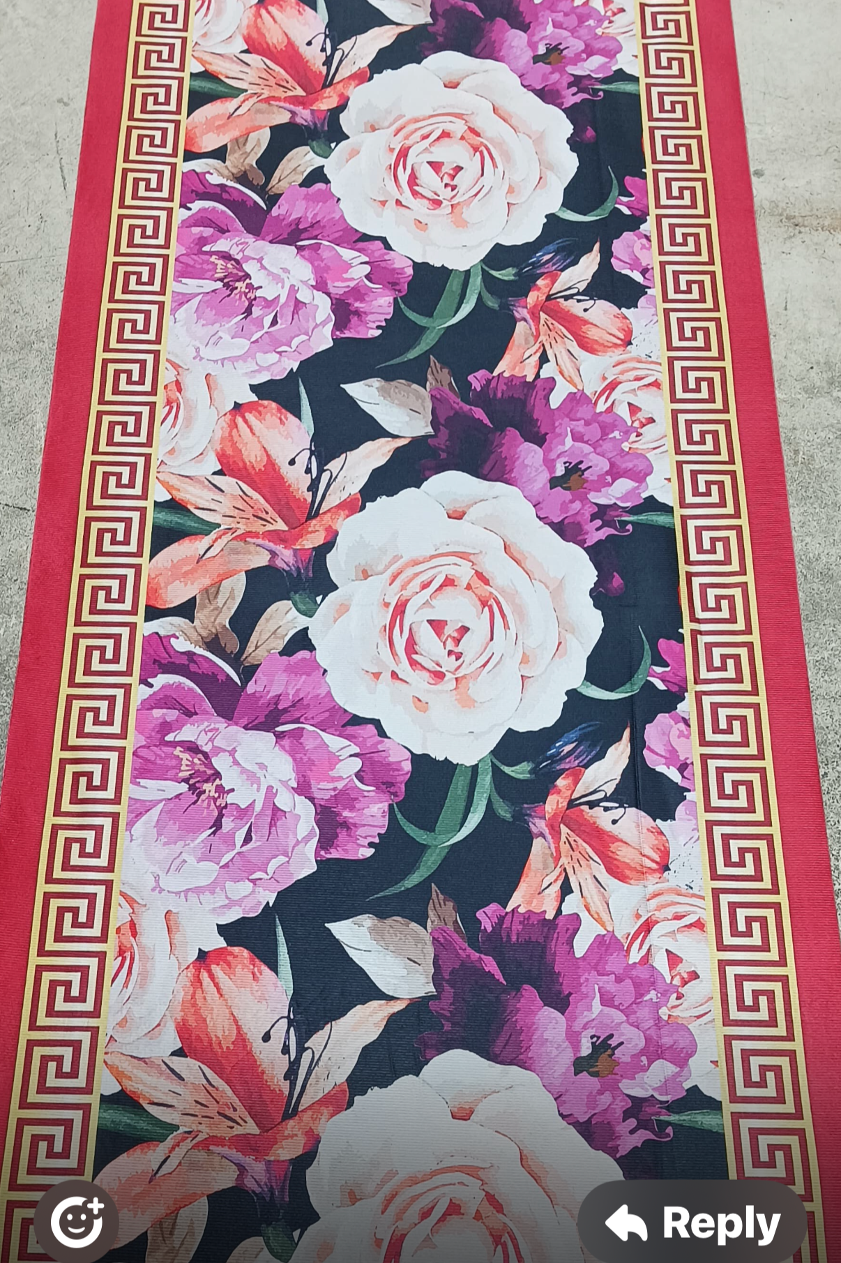 Brand new printed hallway runner / rug $15/meter