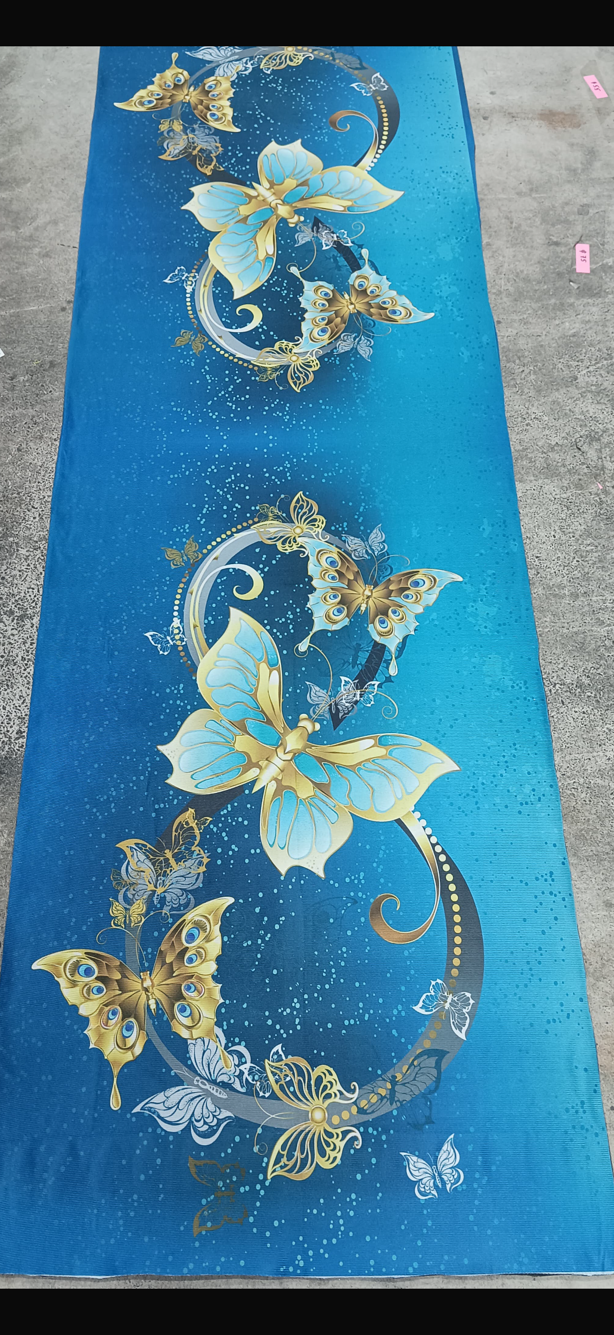 Brand new printed hallway runner / rug $15/meter