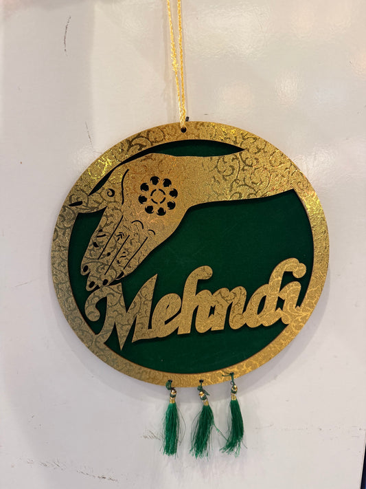 Mehndi home decoration-11.5inch