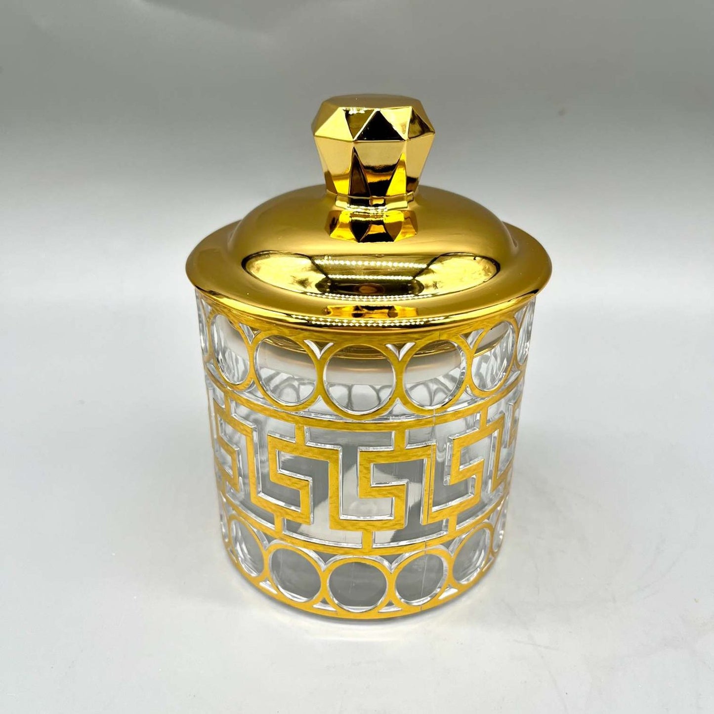 Plastic Sealed Jar - Small  (H:10cm, D:10cm)
