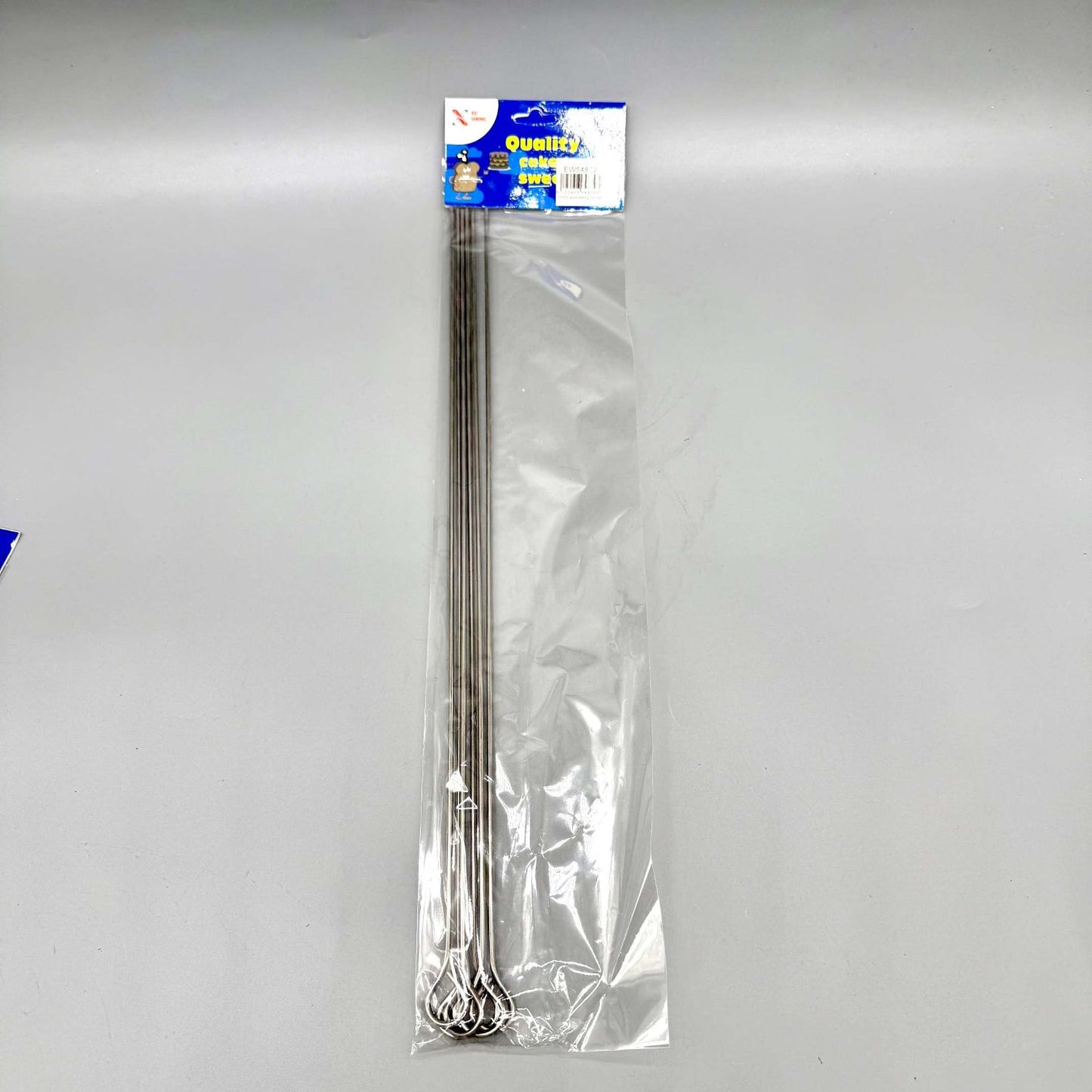 Stainless Steel BBQ Skewer (6pcs, L:42cm)