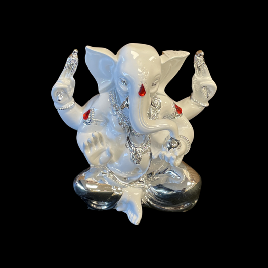 Ganesha Silver 13 cm