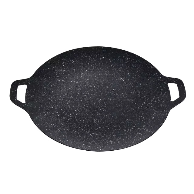 Portable Barbeque Plate - Round - Non Stick 34CM