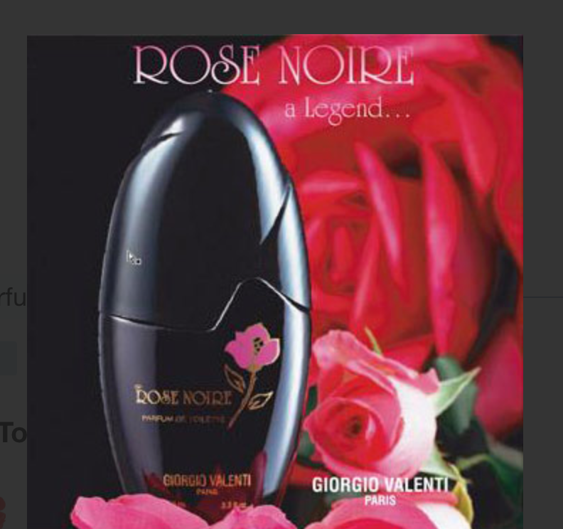 Rose Noire by Giorgio Valenti 100ML EDT