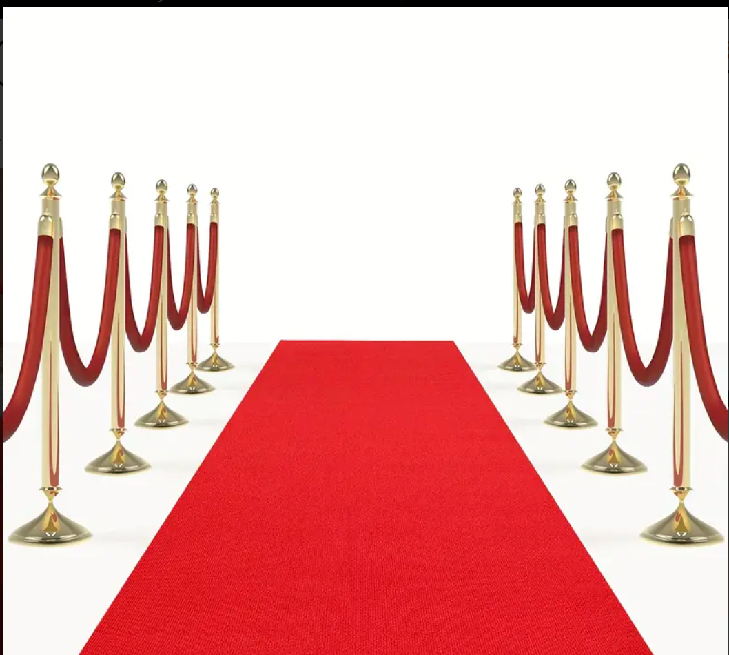 PARTY CARPET RUNNER ANTI SLIP 100CM WIDE
