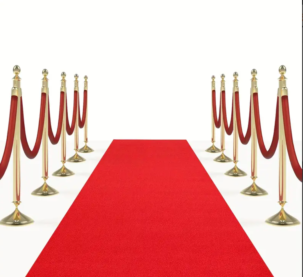PARTY CARPET RUNNER ANTI SLIP 100CM WIDE