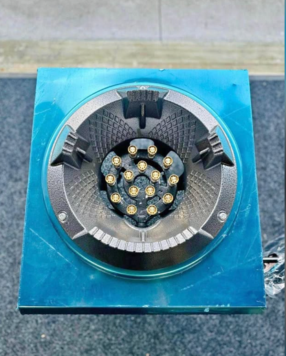 High Pressure 15-Pin Gas Burner Stove WITH HOSE AND REGULATOR