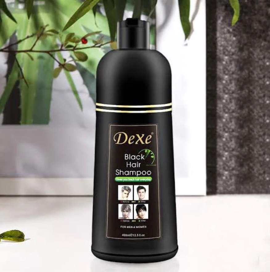 DEXE HAIR COLOR SHAMPOO BLACK 400ML