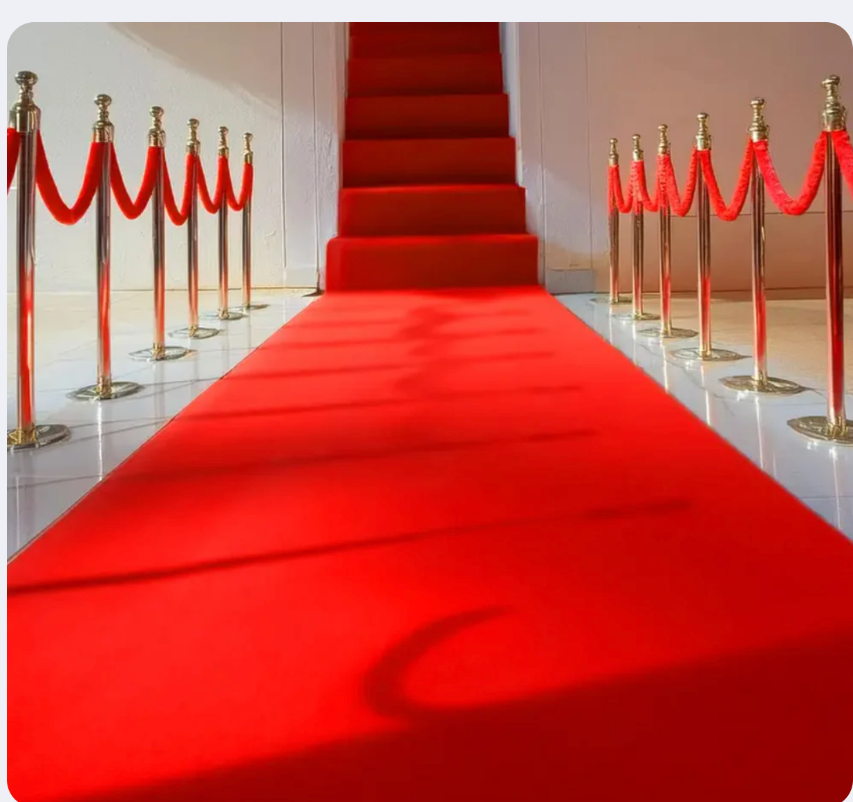 RED CARPET RUG RUNNER $15 PER MTR