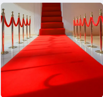 RED CARPET RUG RUNNER $15 PER MTR