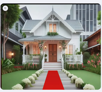 RED CARPET RUG RUNNER $15 PER MTR