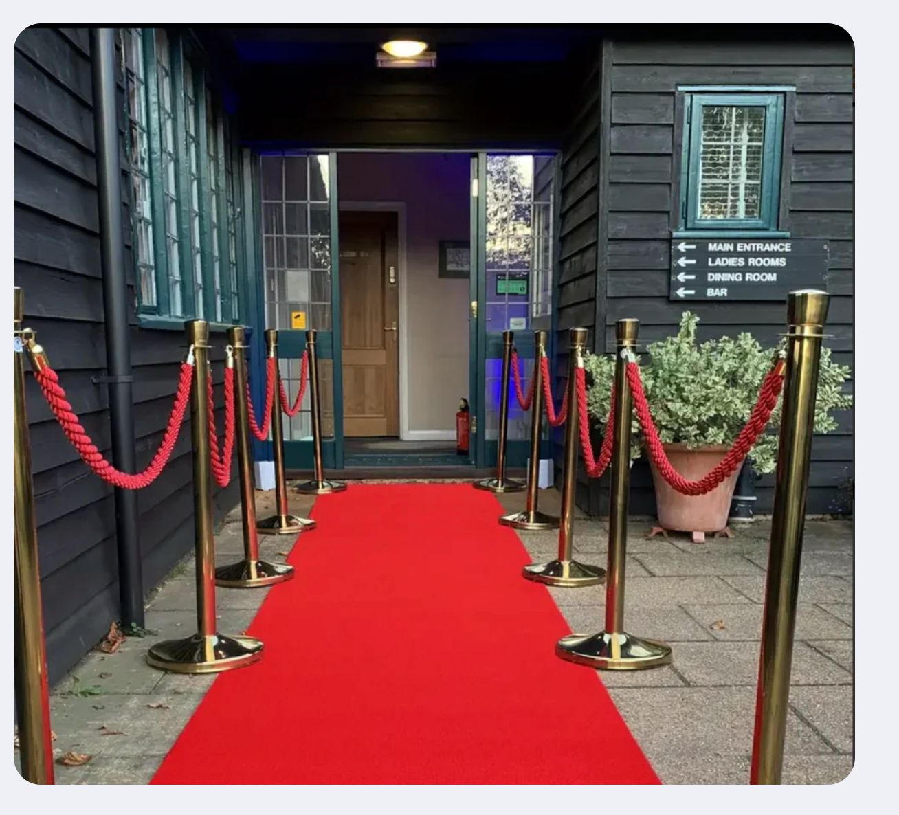 RED CARPET RUG RUNNER $15 PER MTR