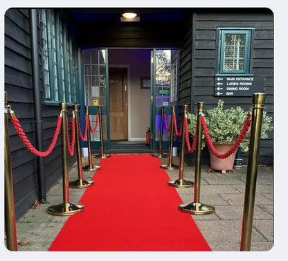 RED CARPET RUG RUNNER $15 PER MTR