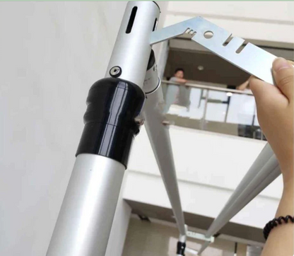 Commercial Heavy Duty Double Pole Aluminum Backdrop Stand 6x3m