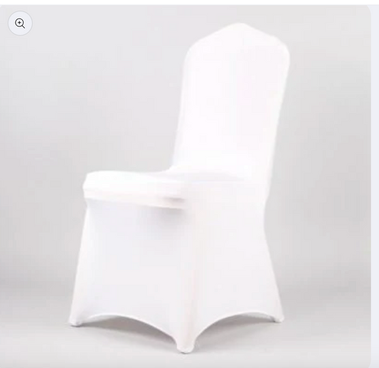 CHAIR COVER WHITE