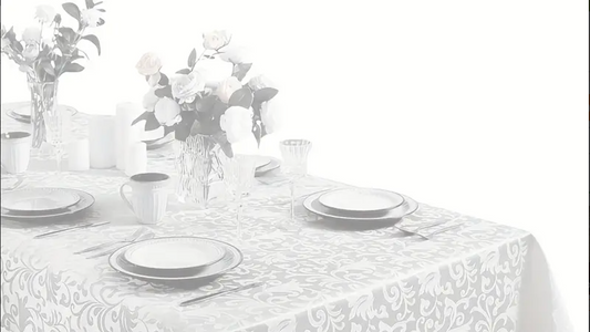 Table cloth high quality white 140cm/250cm