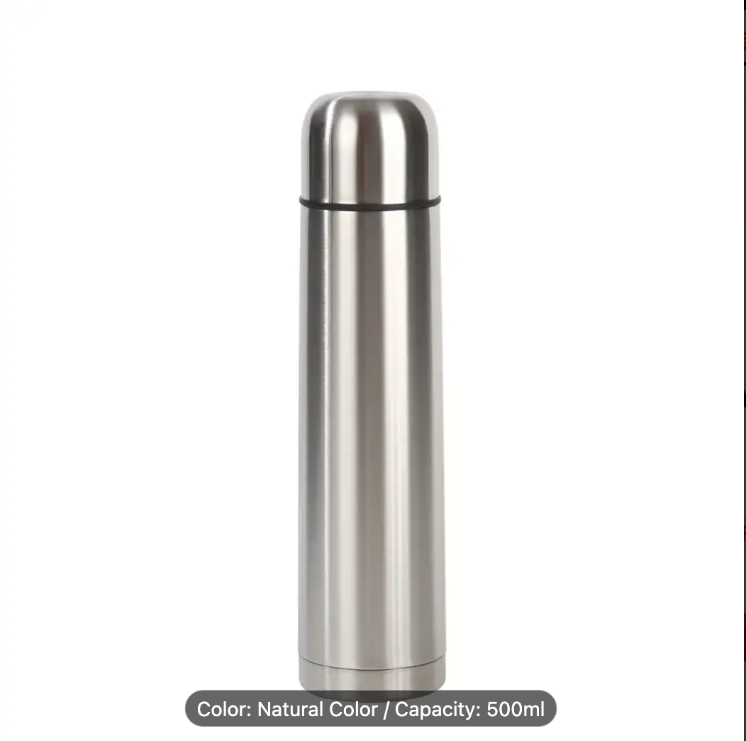 Vacuum flask 500ml stainless steel