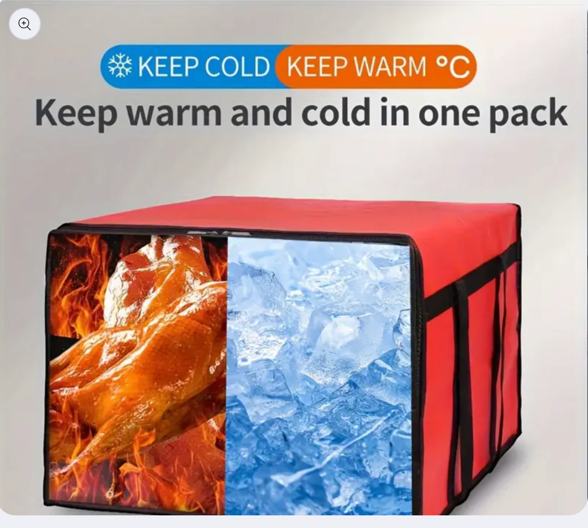 PIZZA DELIEVERY BAG INSULATED XL SIZE 91L