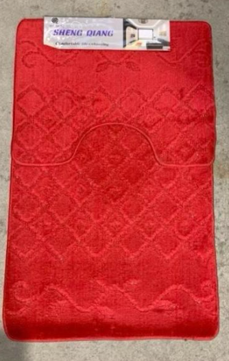 Bathroom mat (2PC, L:88cm, W:59cm)