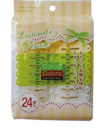 Laundry pinch 24 pieces