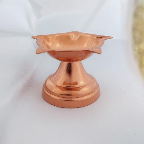 Panchdeep Copper Diya for Puja