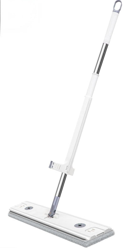 HOARBOEG Large Flat Mop Without Hand Washing Dry and Wet Mop
