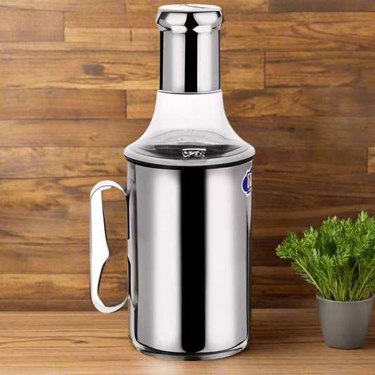 Oil Dispenser-Stainless Steel 750ml Silver