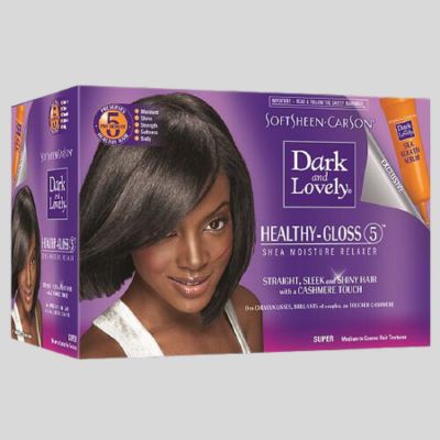 Dark and Lovely-Healthy gloss 5 Relaxer Kit Super