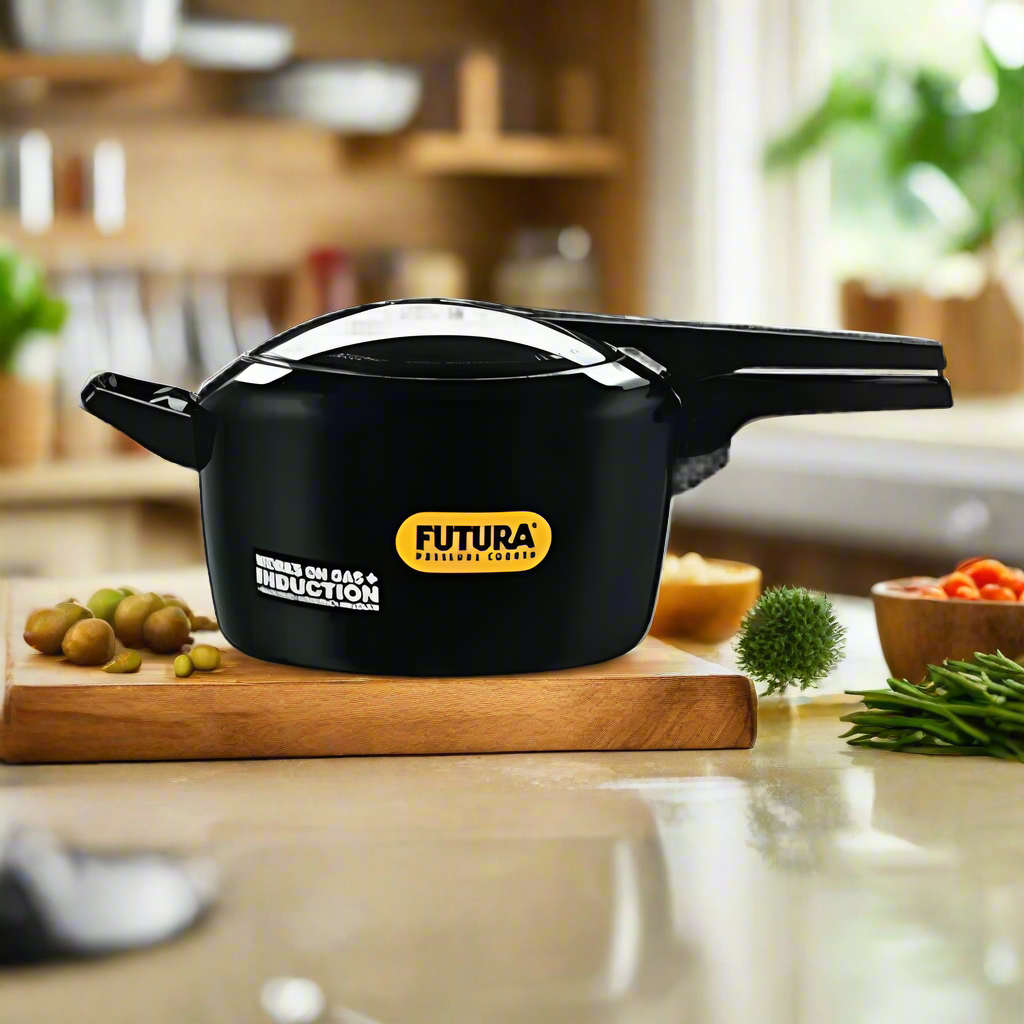 Hawkins Futura Hard Anodized Pressure Cooker, 5 Litre IFP50